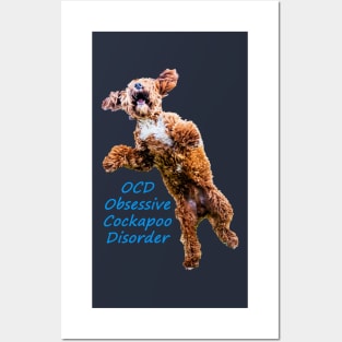 OCD Obsessive Cockapoo Disorder Posters and Art